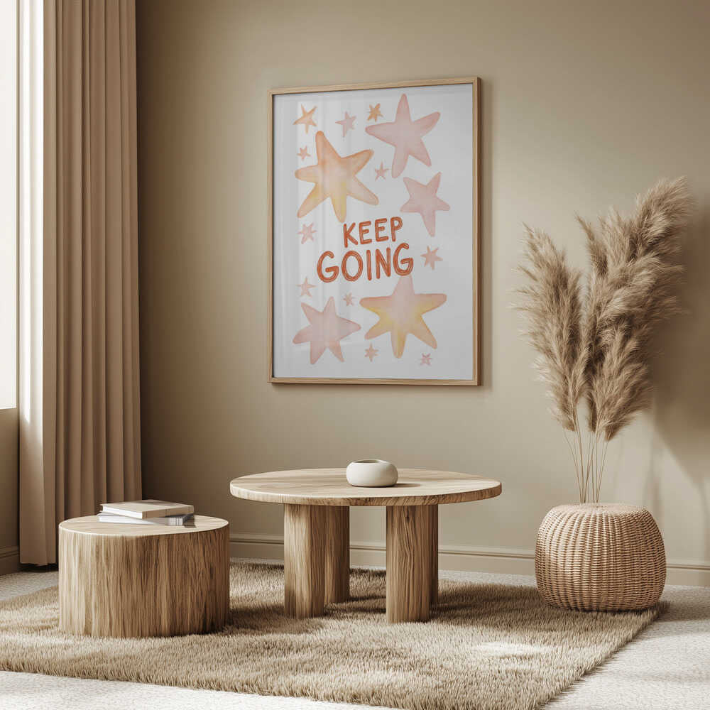 Starry Encouragement Poster