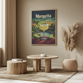 Margarita Vintage Poster