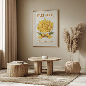 Pasta Farfalle Poster