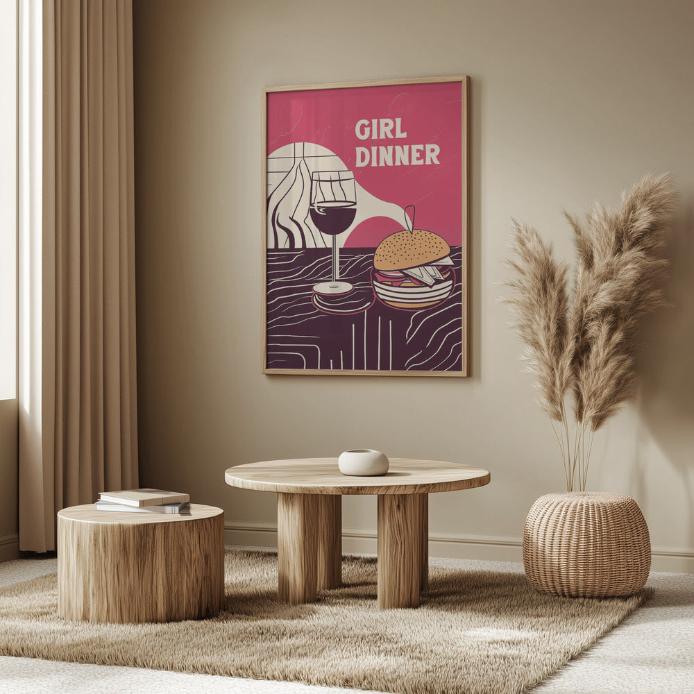 Girl Dinner No 3 Poster