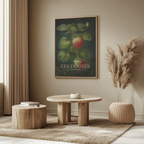 Les Fraises - Strawberries Poster