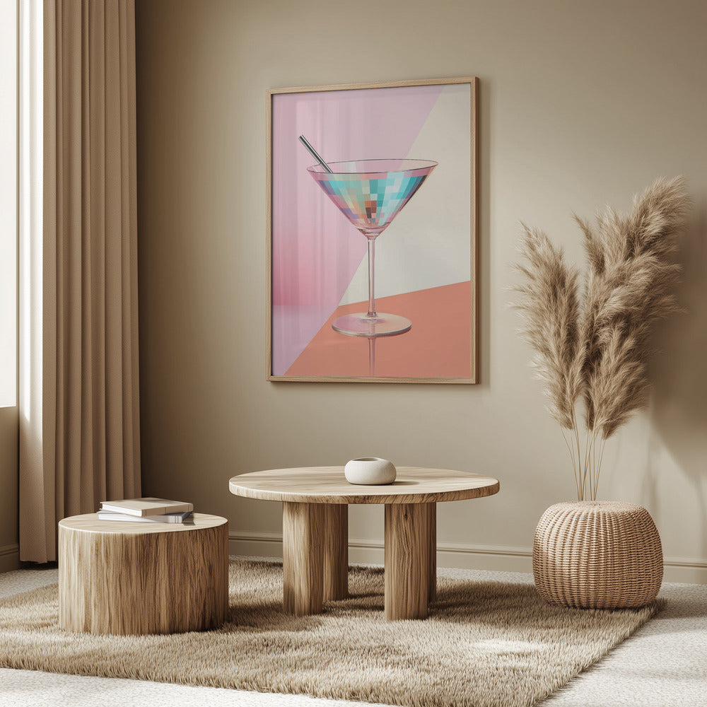 Sparkling Martini Poster