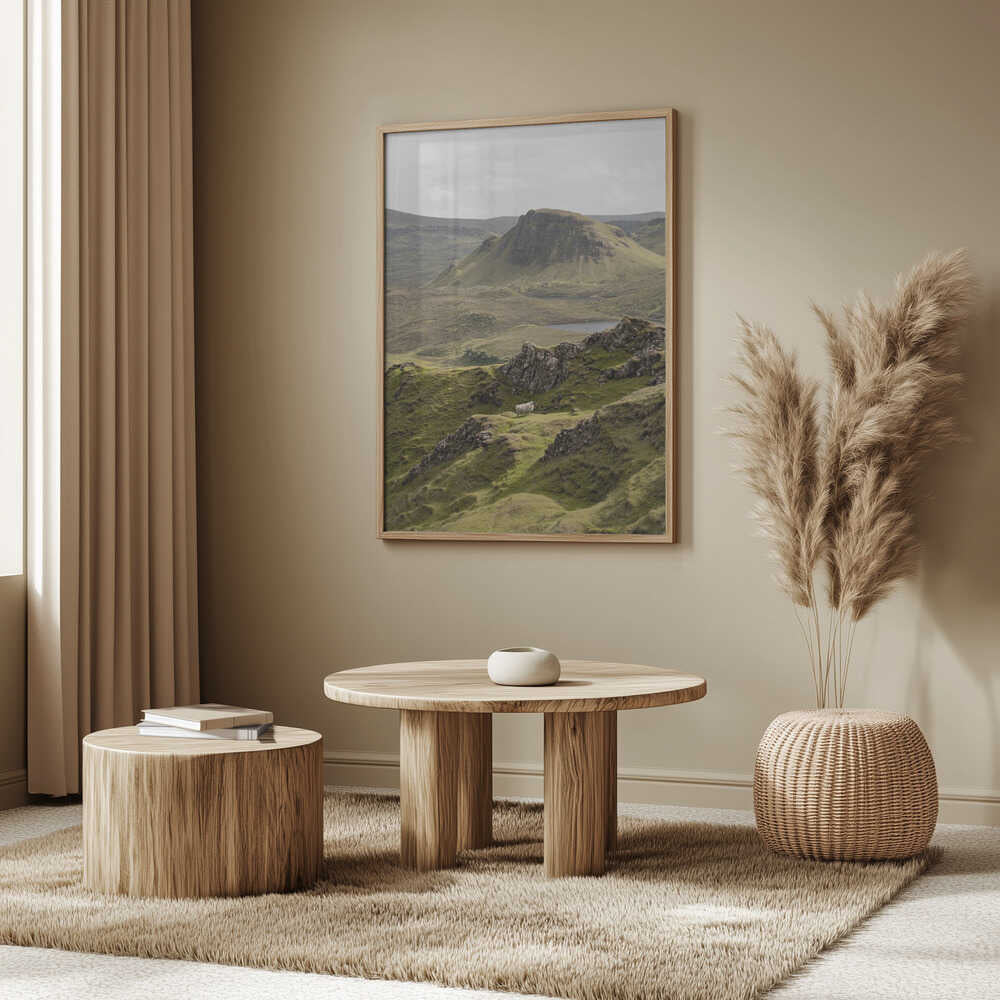 Quiraing Landscape on Scotland's Isle of Skye Poster