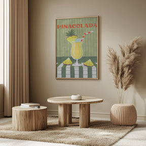Pina Colada Delight Poster