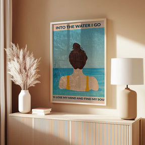 Into the Water (brunette) Poster