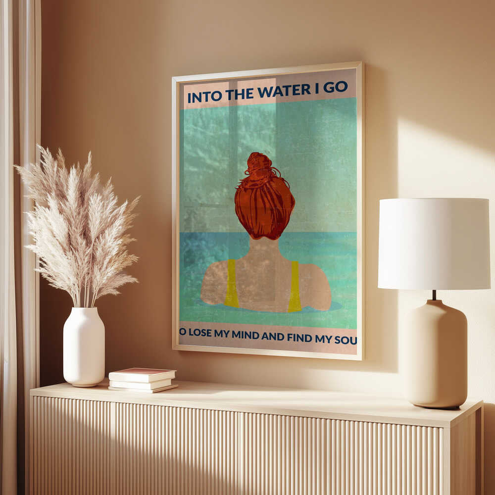 Into the Water (redhead) Poster