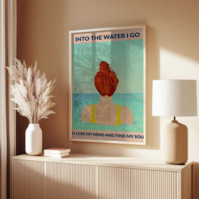 Into the Water (redhead) Poster