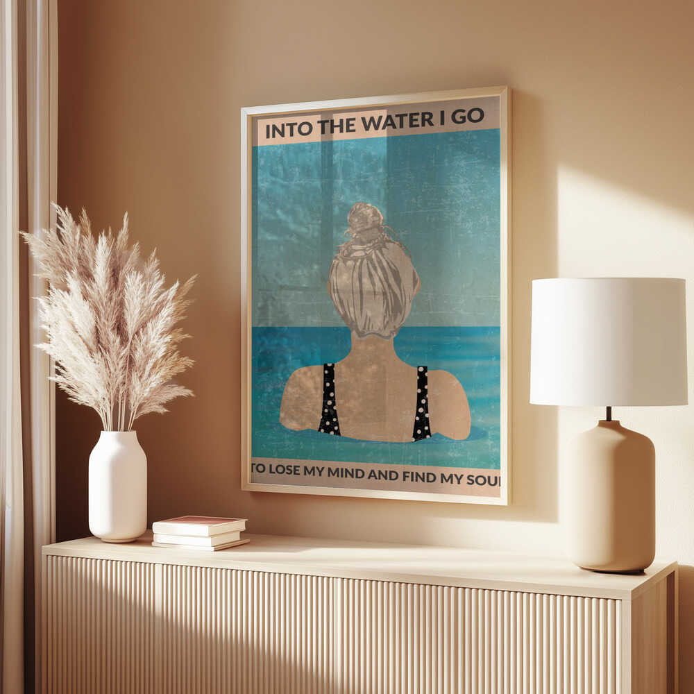 Into the Water (silver) Poster