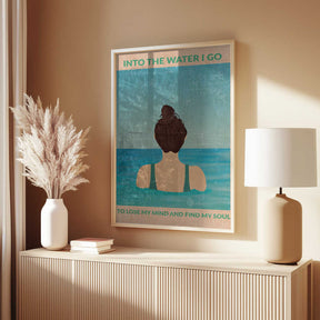 Into the Water Standard Wall Art Poster