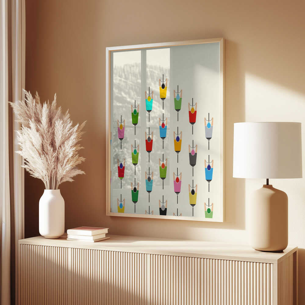 Leading the Pack Poster