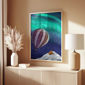 Hot air balloon trip Poster