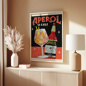 Aperol Spritz_Black Poster