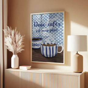 Two coffees please Poster