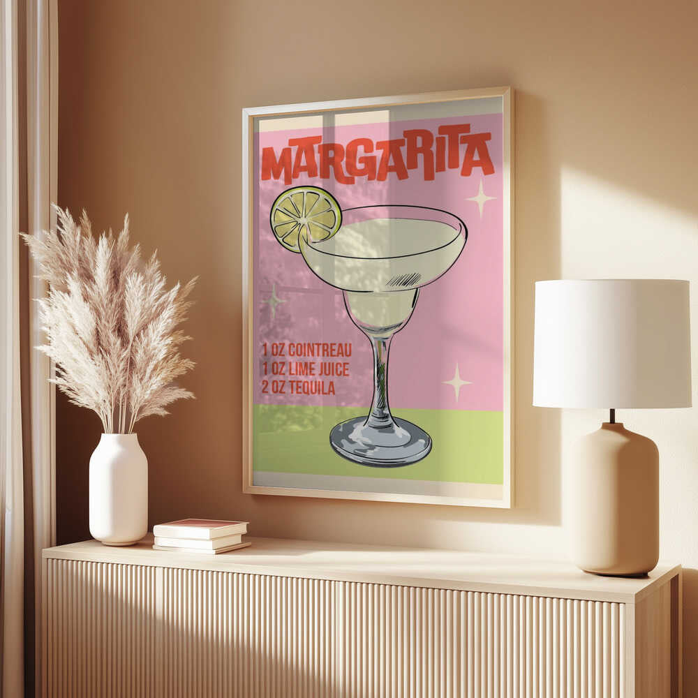 Margarita Cocktail Poster