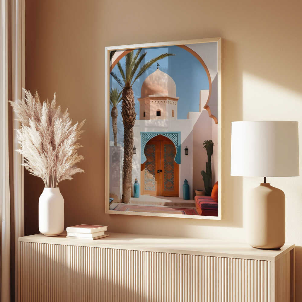 Bohemian Arches Poster