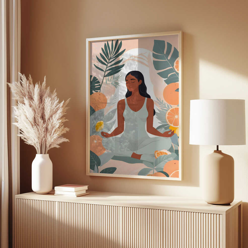 Citrus Meditation Poster