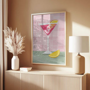 Pink coctail Poster