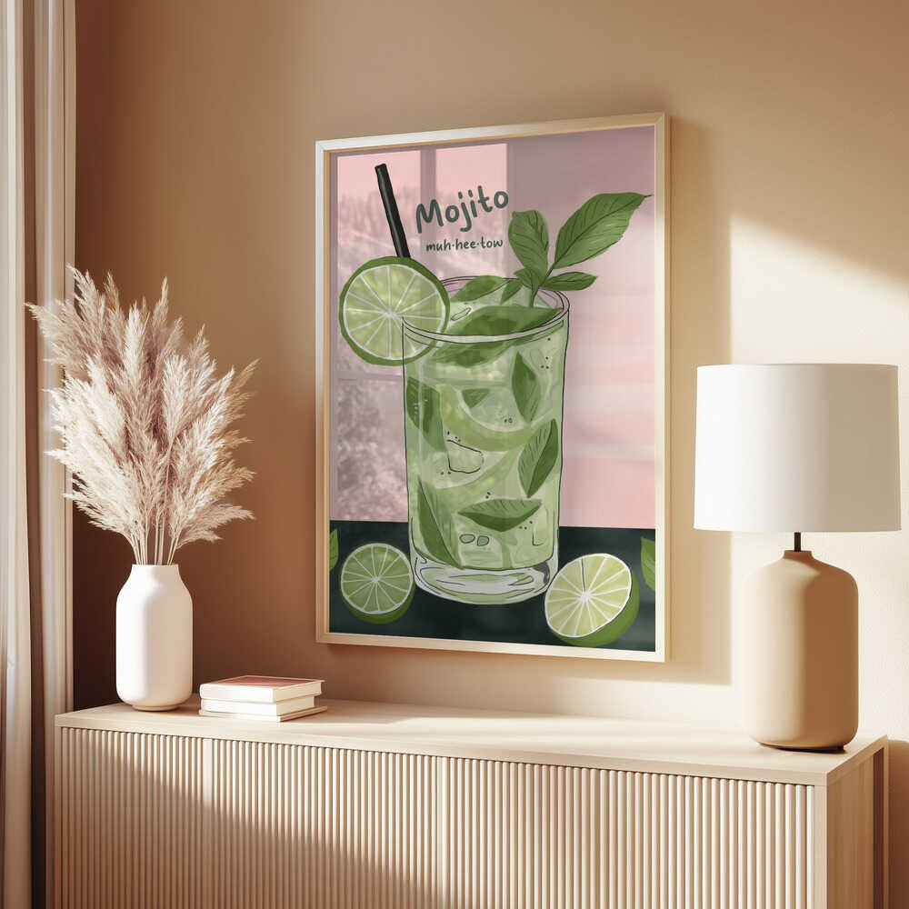 Lime Mint Refresh Poster