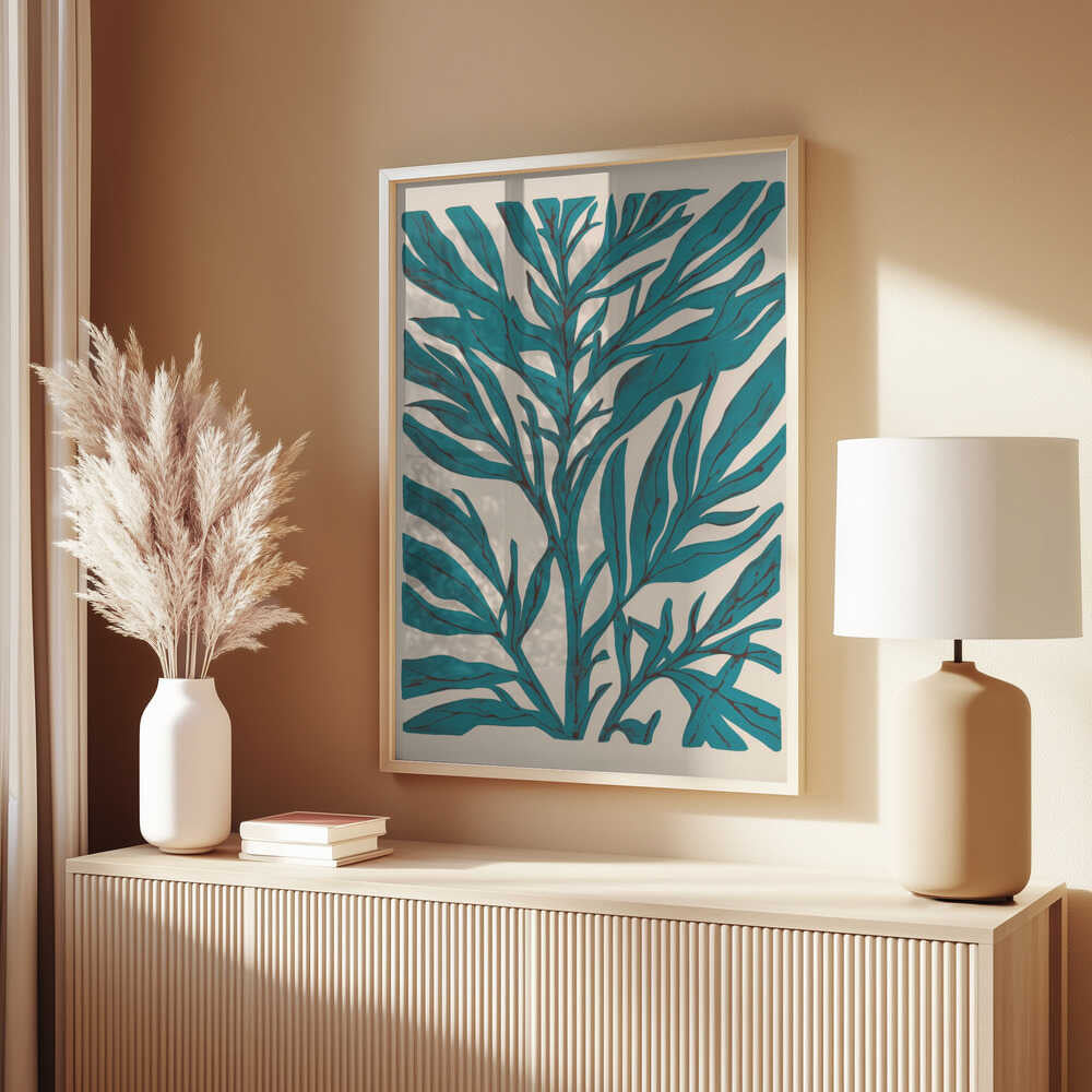 The Tree Branch with Leaves Poster