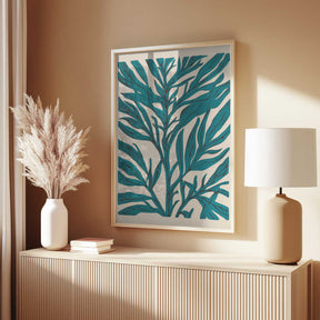 The Tree Branch with Leaves Poster