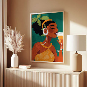 Drink In the Tropics Poster