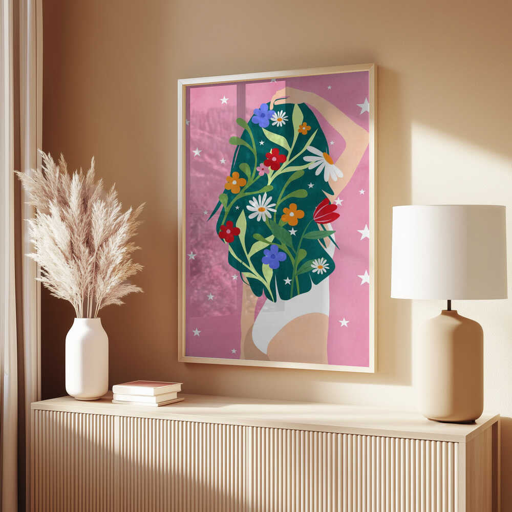 Floral Daydreams Poster