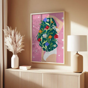 Floral Daydreams Poster