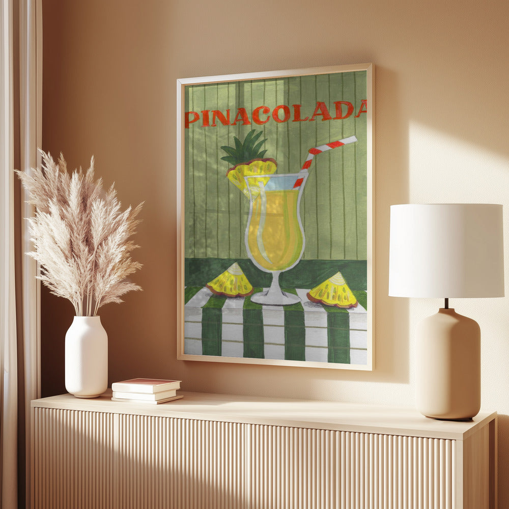 Pina Colada Delight Poster