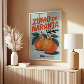 Valencia Oranges Poster