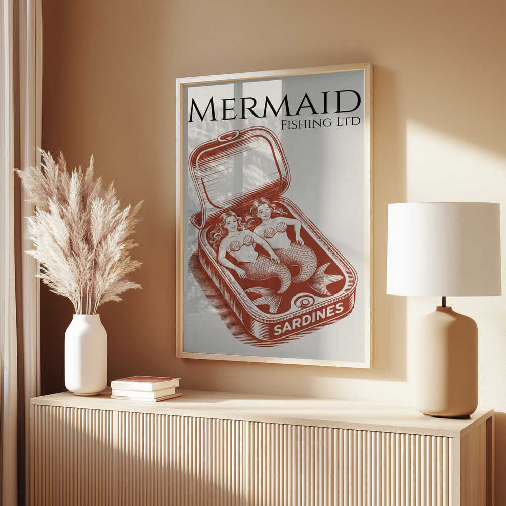 Mermaids in a Can Poster