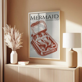 Mermaids in a Can Poster