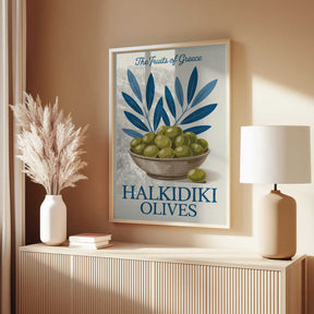 Halkidiki Olives Delight Poster