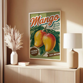 Mango Vintage Poster