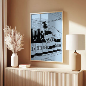 Beer Shelf Poster