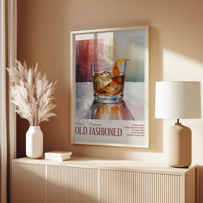 Classic Cocktails - Old Fashioned Poster