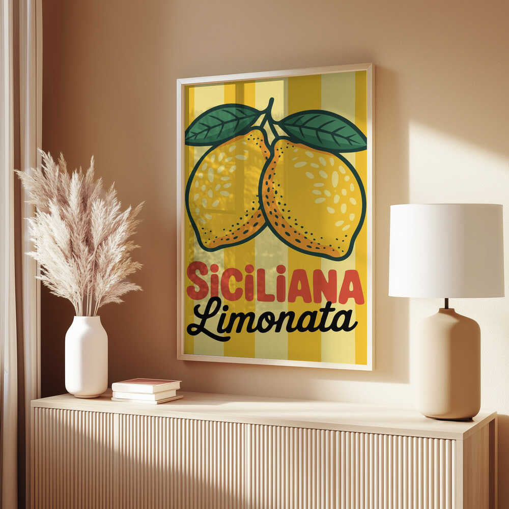 Siciliana Limonata Poster