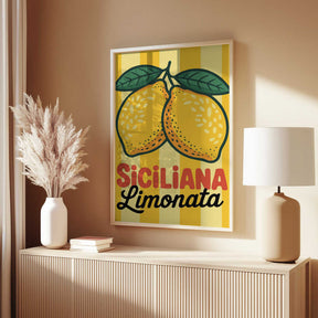 Siciliana Limonata Poster