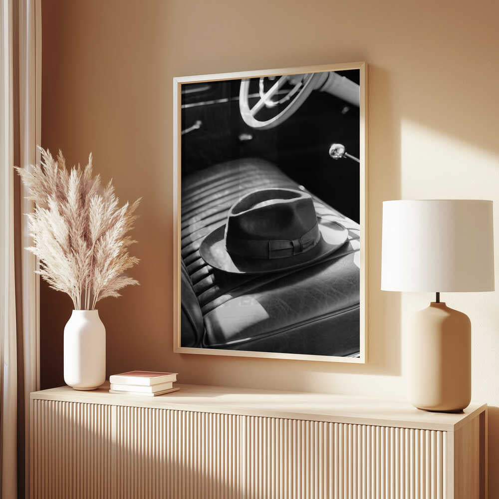 Hat In the Car Poster