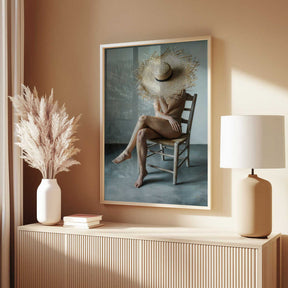 The Girl In the Straw Hat Poster