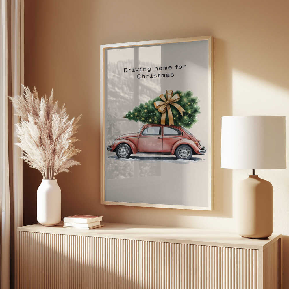 Driving Home for Christmas Poster