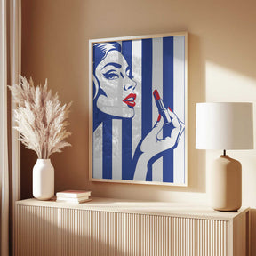 Put On Some Lipstick Poster
