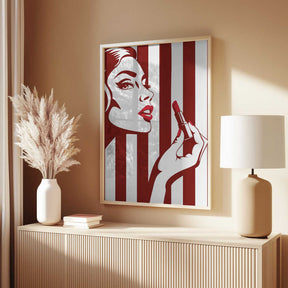 Put On Some Lipstick Poster
