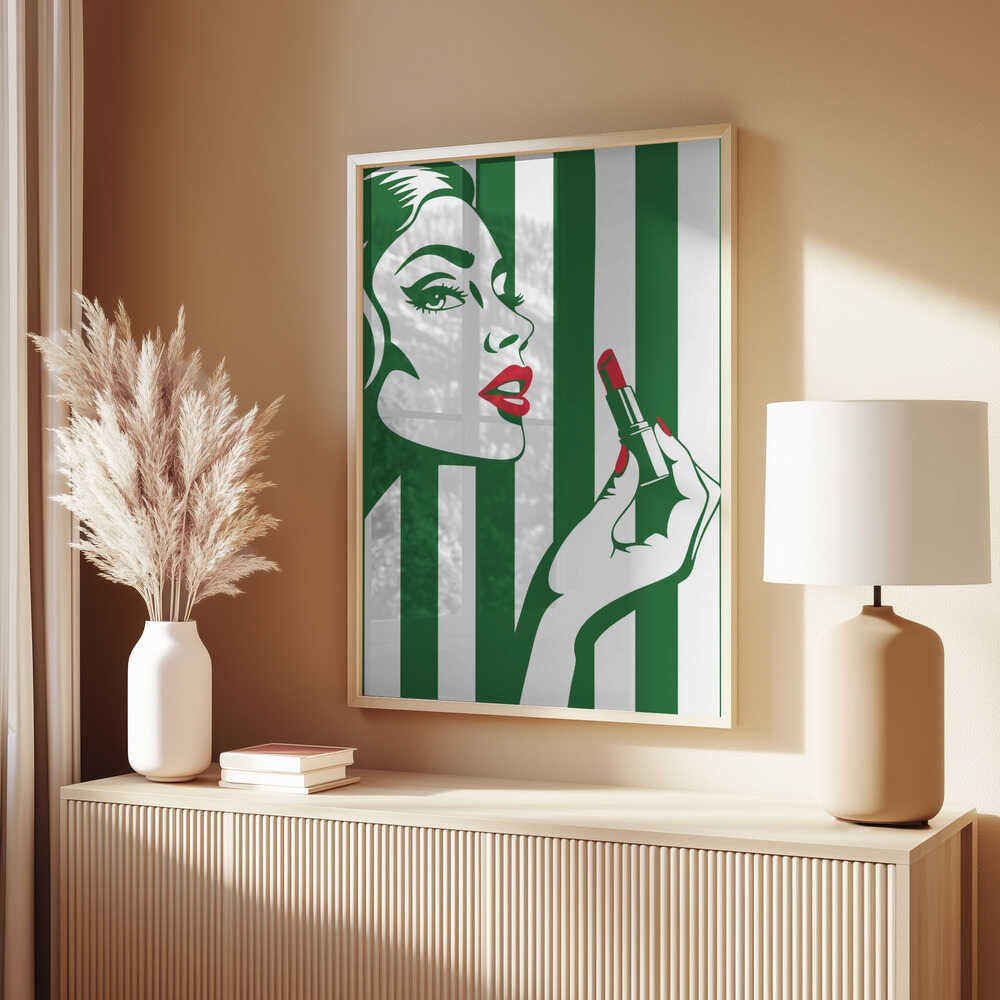Put On Some Lipstick Poster