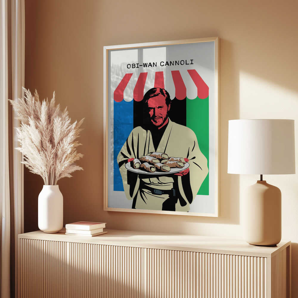 Obi Wan Cannoli Poster