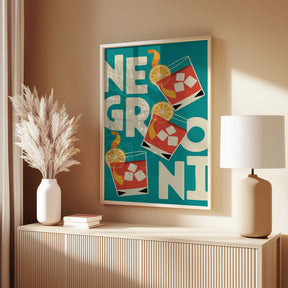 Negroni Times Three Poster