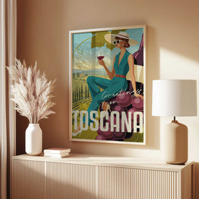 Greetings From Toscana Poster