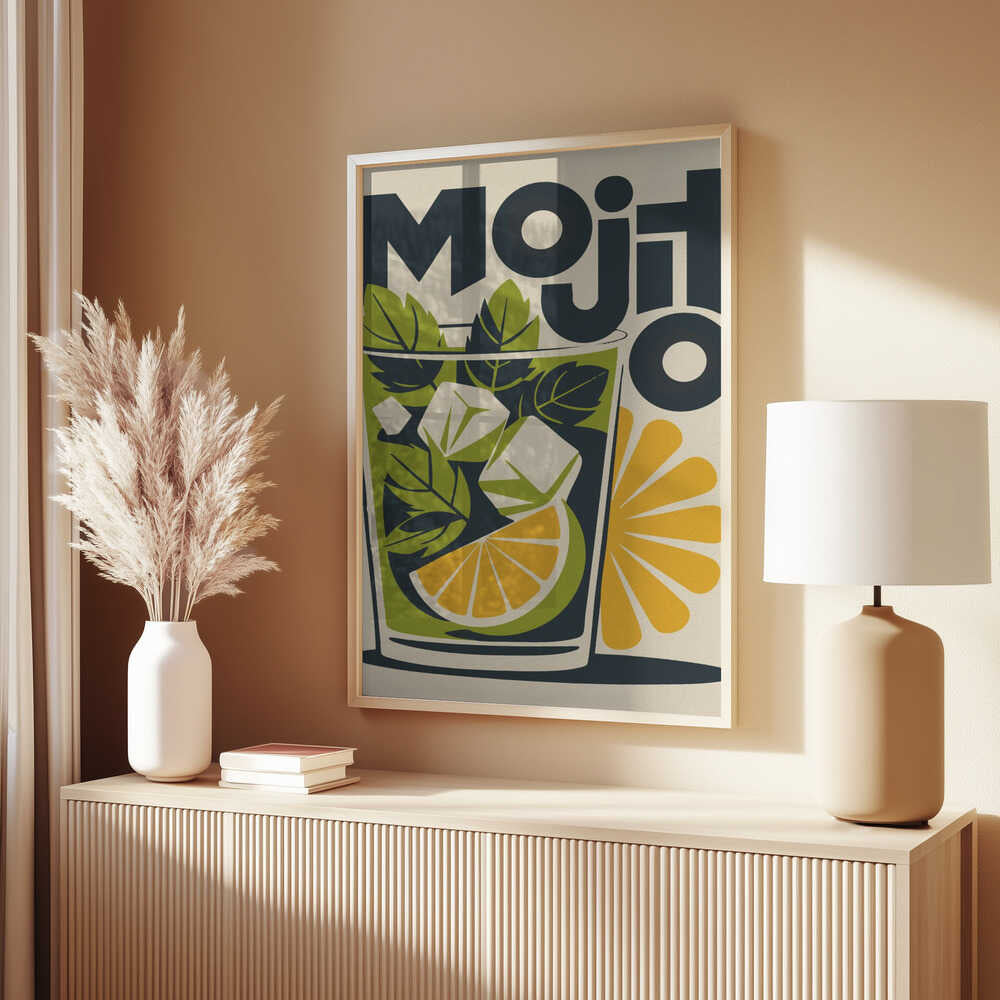 Sunny Mojito Poster