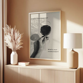 I Make Wine Disappear Poster