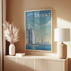 Dubai Travel Poster Poster