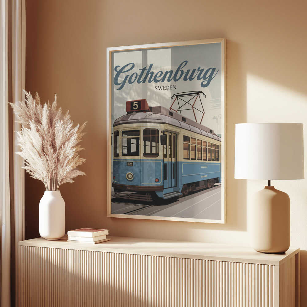 Gothenburg Travel Poster Poster